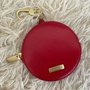 Brahmin Circle Coin Purse Radiant Red Mystic